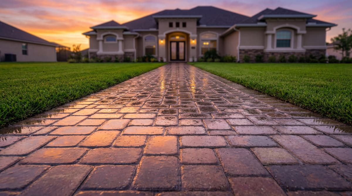 Sidewalk & Walkway Cleaning